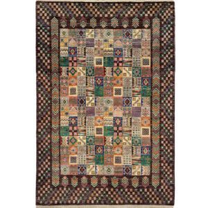 afghan patchwork rug 5x7