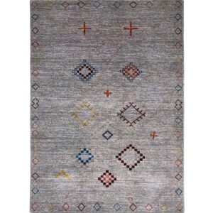 gray southwestern rug 4x6