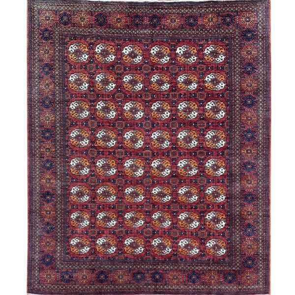 turkmen ersari wool rug