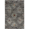 gray moroccan wool rug