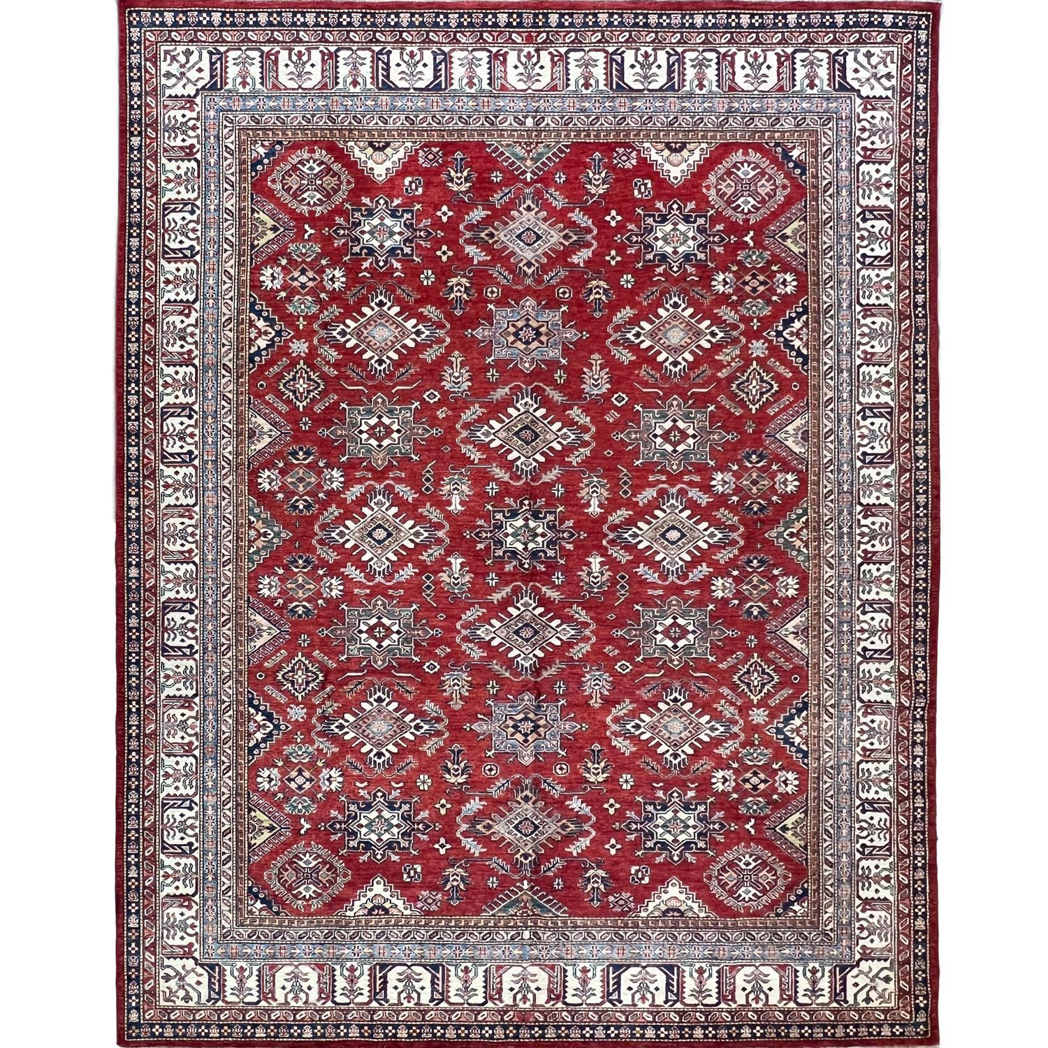 red-kazak-wool-rug