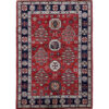 red oriental wool rug