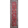 red tribal rug