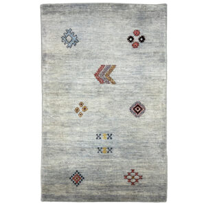 gray southwestern rug