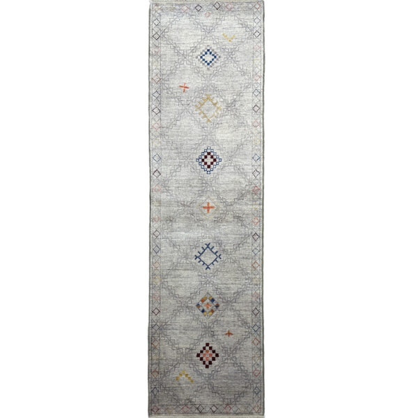 gray southwestern rug