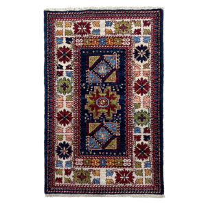 navy blue oriental wool rug