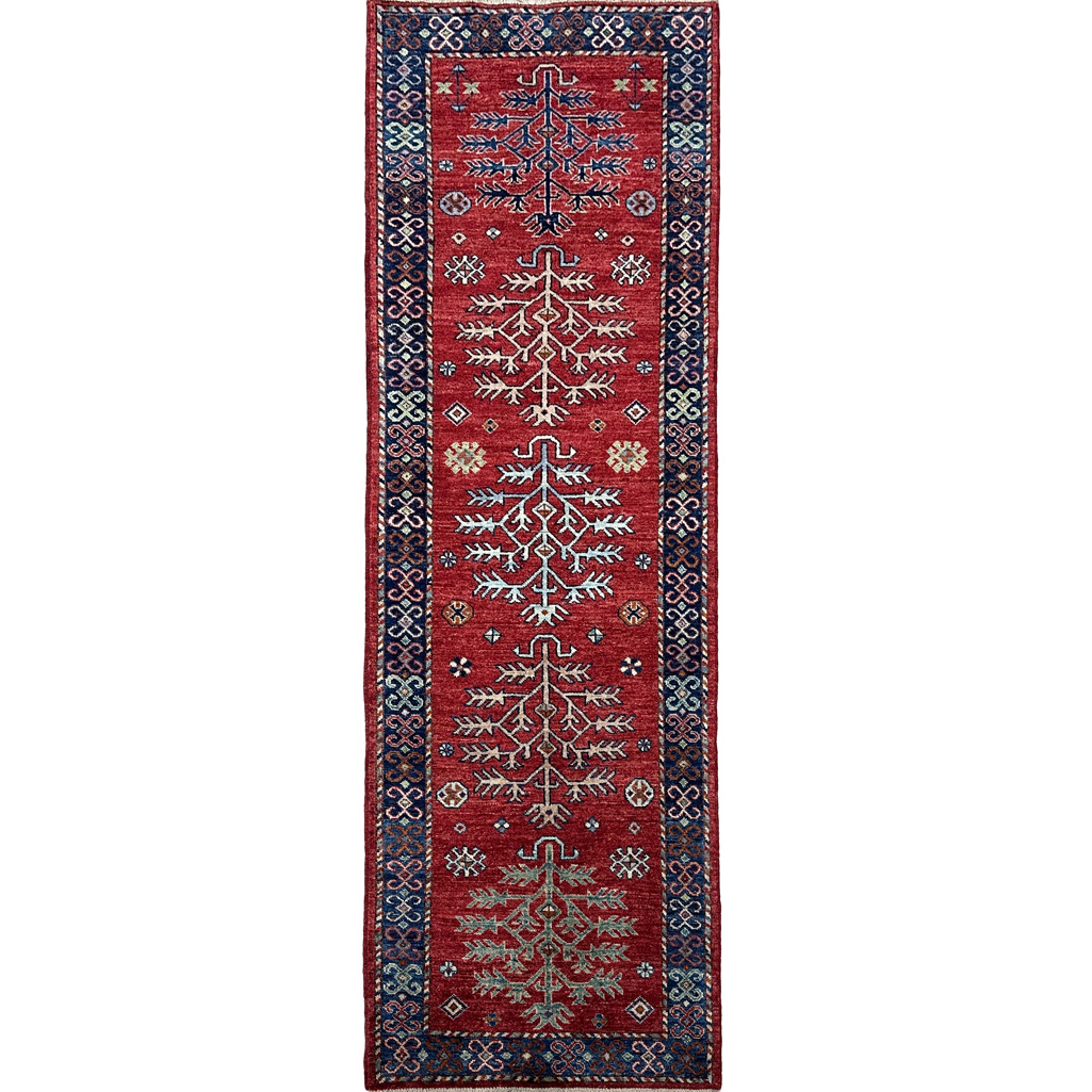 red oriental wool runner rug